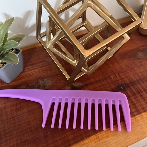 Wide Tooth Shower Hook Comb PURPLE - Picture 2 of 5